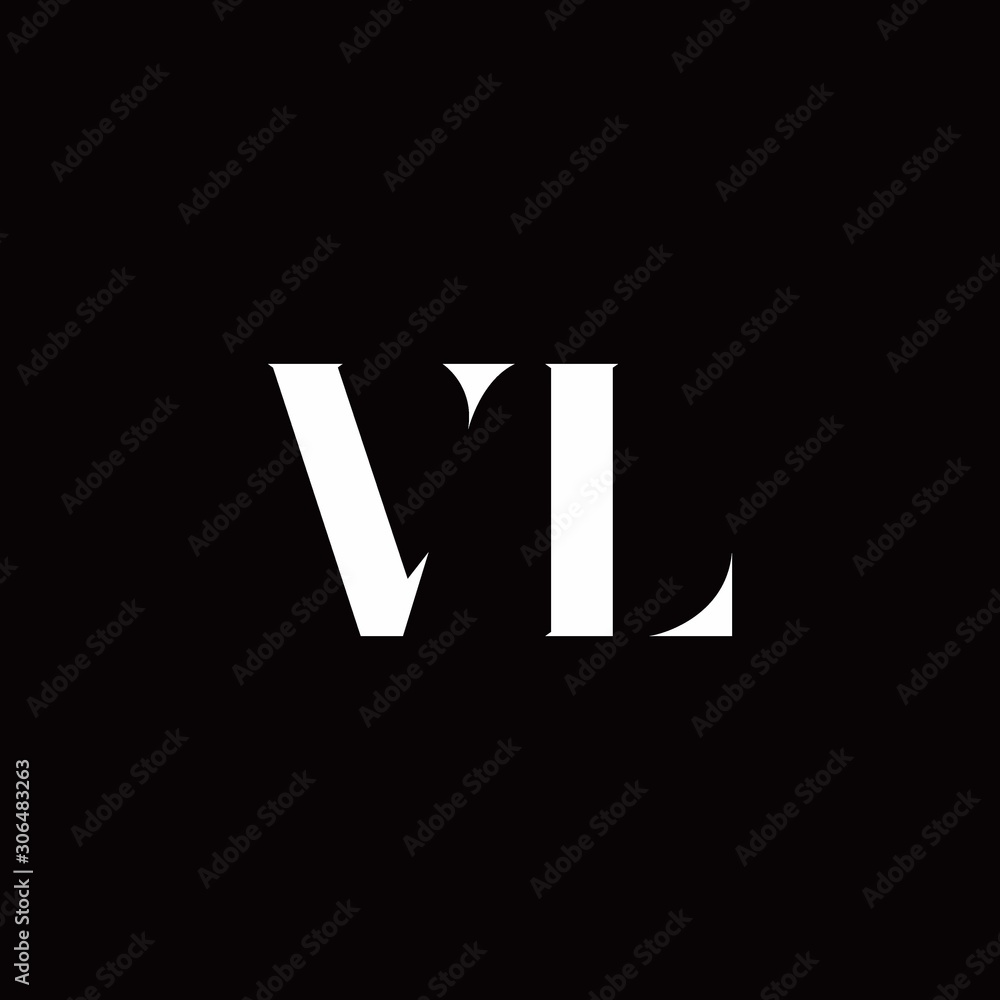 Fototapeta premium VL Logo Letter Initial Logo Designs Template