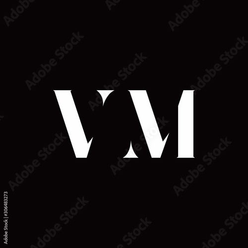 VM Logo Letter Initial Logo Designs Template