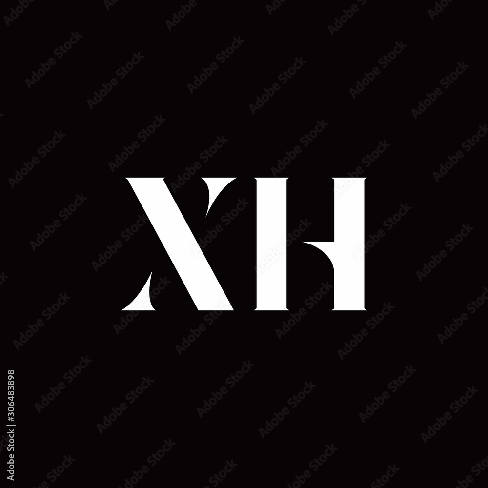 XH Logo Letter Initial Logo Designs Template XH Logo Letter Initial Logo Designs Template