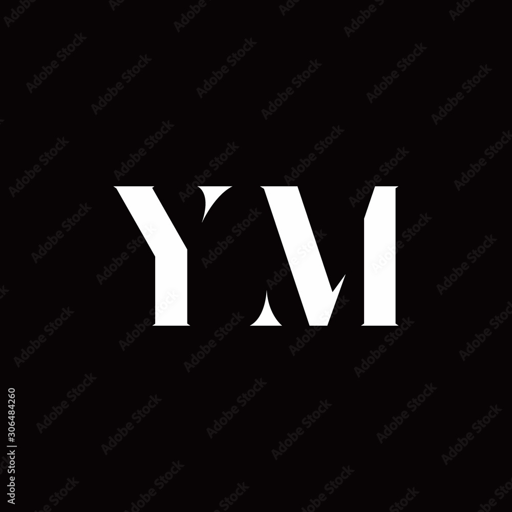 YM Logo Letter Initial Logo Designs Template YM Logo Letter Initial Logo Designs Template
