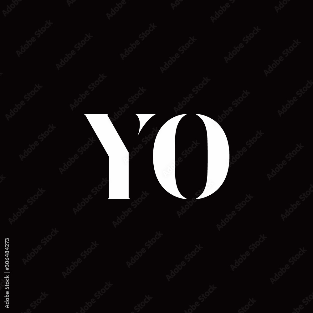 YO Logo Letter Initial Logo Designs Template YO Logo Letter Initial Logo Designs Template