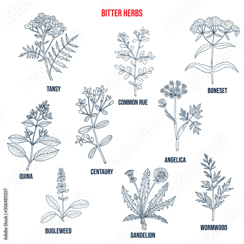 Bitter herbs collection
