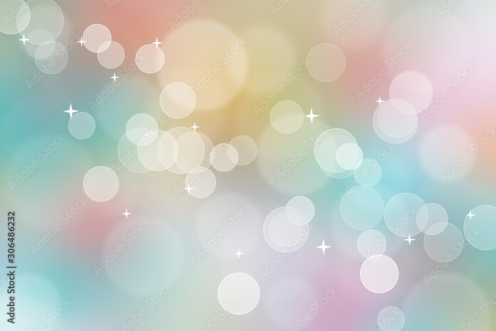 Obraz premium Abstract colorful bokeh background, can use for celebration or festival.