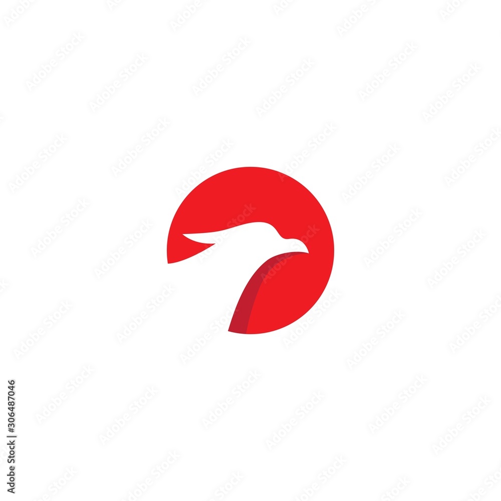Falcon Eagle Bird Logo Template Falcon Eagle Bird Logo Template