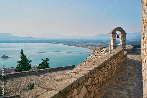 view over the Aegean sea photo