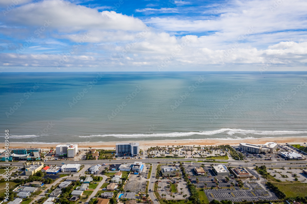 Aerial view photo of Daytona Beach, Florida 