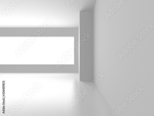 Wallpaper Mural Futuristic White Architecture Design Background Torontodigital.ca