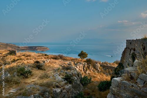 view over the Aegean sea