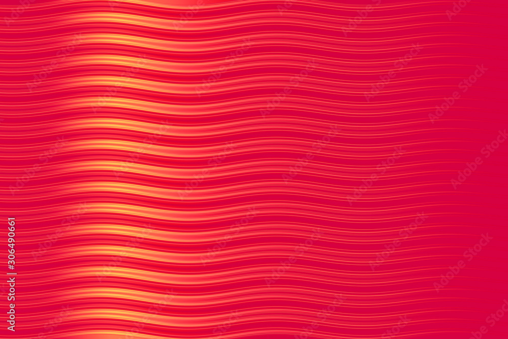 Red striped waves background Red striped waves background