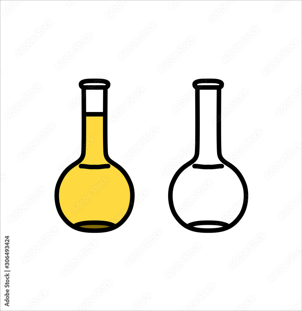Erlenmeyer Flask icon Erlenmeyer Flask icon