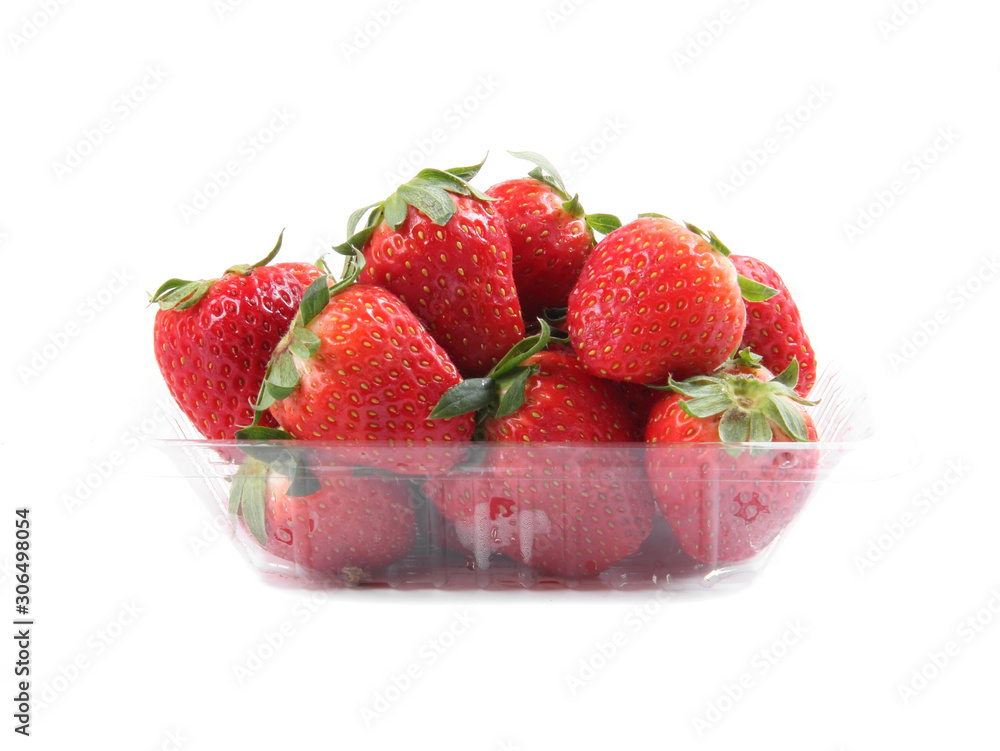 Fresh strawberry isolated on white background Fresh strawberry isolated on white background