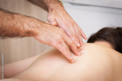 medical massage by mature man for caucasian woman 
