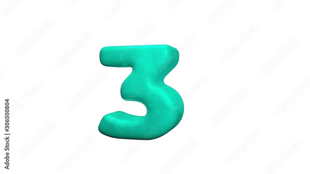 Número 3 tres Número 3 tres