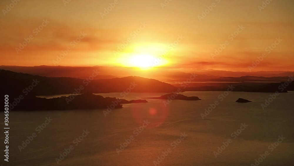 Beautiful sunset in the peruvian andes Beautiful sunset in the peruvian andes