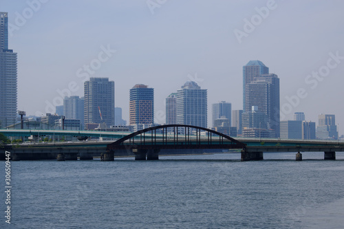 東京晴海橋梁の風景 © Zen