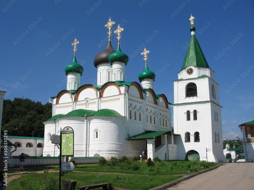 Ascension Cathedral in Pechersky Ascension Men's Monastery, Nizhny Novgorod