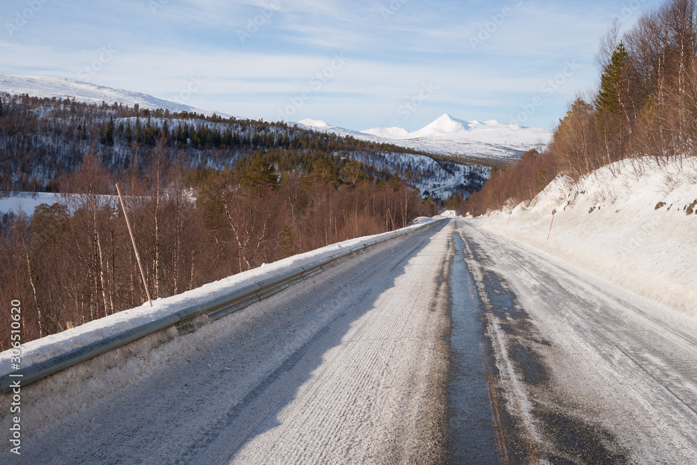 beatuiful road panorama in norway beatuiful road panorama in norway