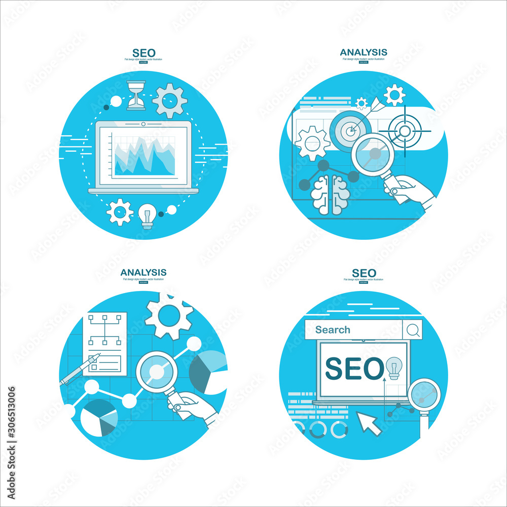 Analytics Information and Development Website Statistic.data analysis.Line design template for analysis website banner.analytics search information and website SEO optimization Analytics Information and Development Website Statistic.data analysis.Line design template for analysis website banner.analytics search information and website SEO optimization