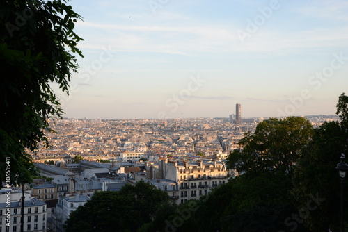 panoramic view of Paris