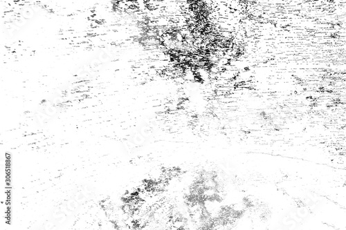 Fototapeta Naklejka Na Ścianę i Meble -  Grunge background is black and white. Abstract monochrome texture