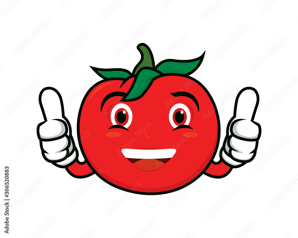 Humbly and Friendly Tomato Recommending Gesture Humbly and Friendly Tomato Recommending Gesture