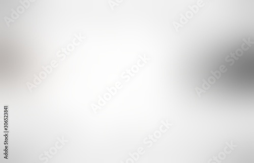 Light grey formless pattern on white empty background. Blur texture. Plain abstract illustration. © avextra