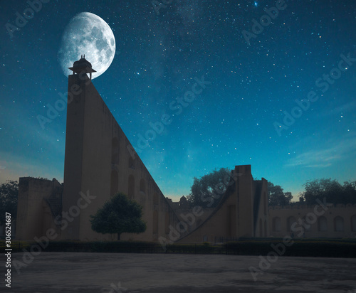 Jantar Mantar at night photo