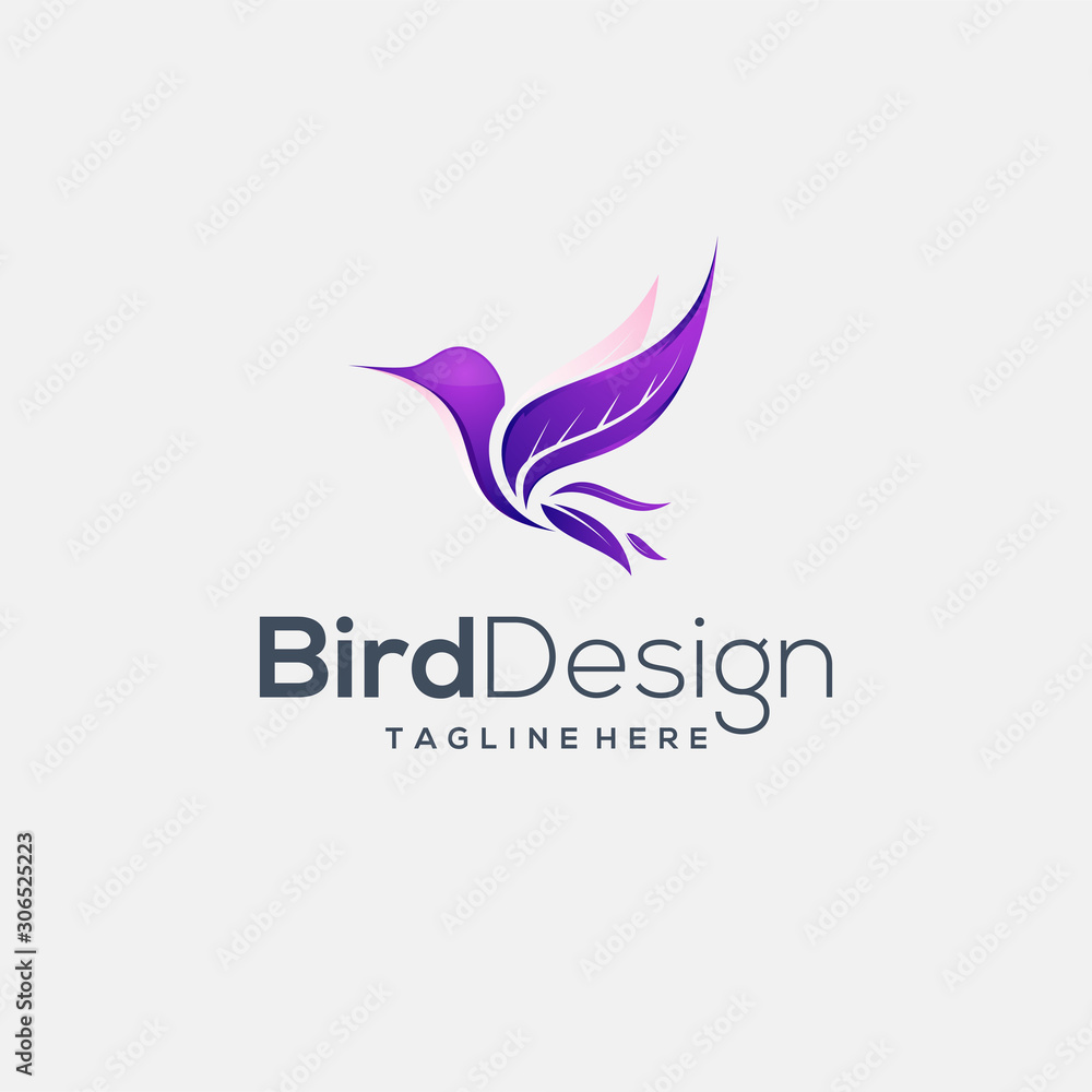 Bird logo design Bird logo design