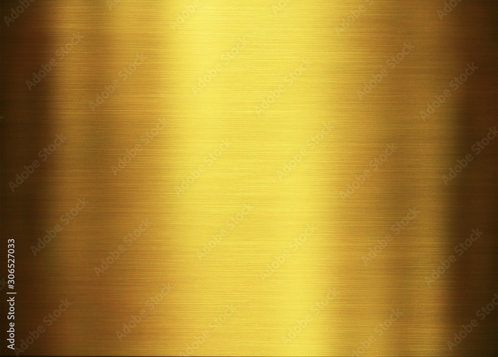 Gold metal background with polished metal texture Gold metal background with polished metal texture