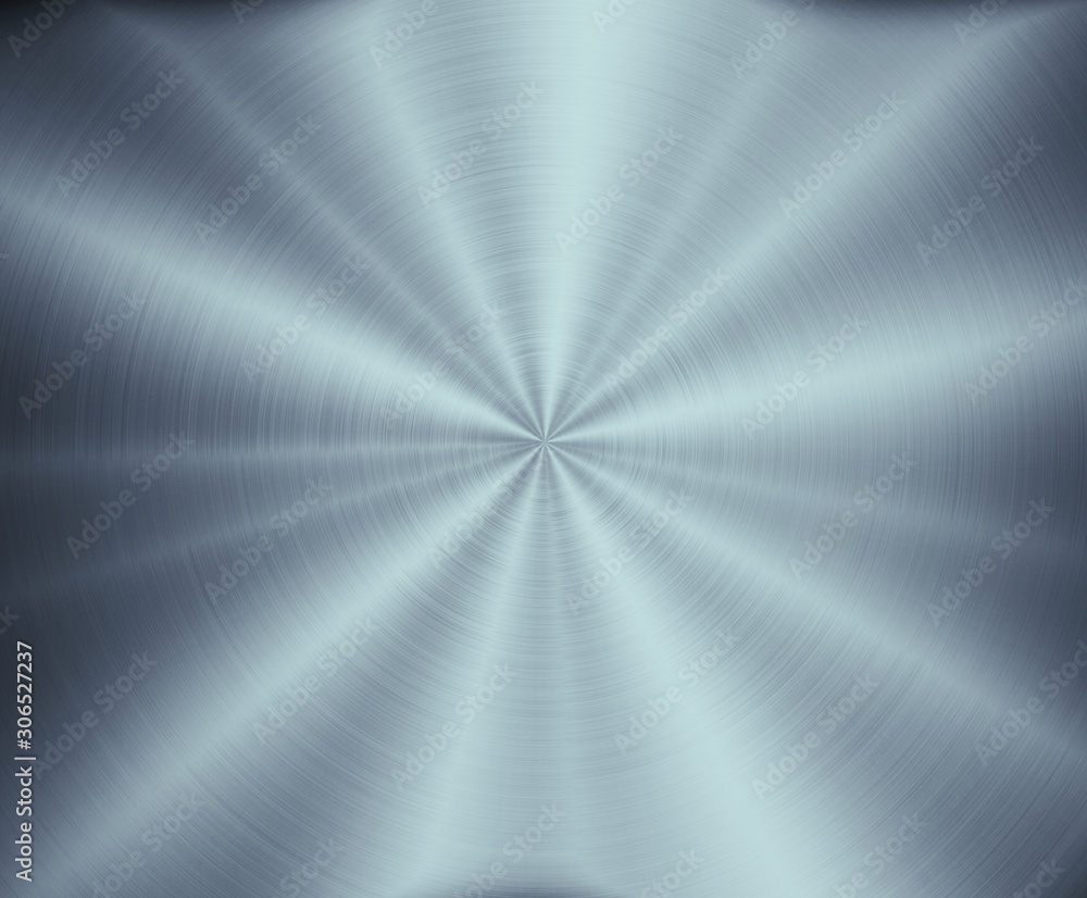 silver metal background with realistic circular brushed texture silver metal background with realistic circular brushed texture