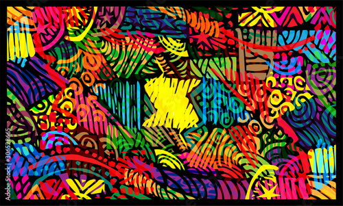 art abstract colorful