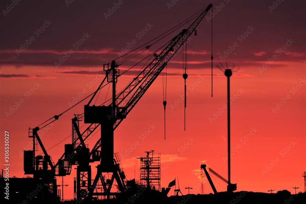 shipyard crane