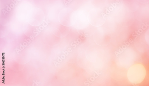 Delicate gradient light pink yellow Background