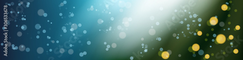 Winter Celebration Bokeh Computational Generative  background illustration
