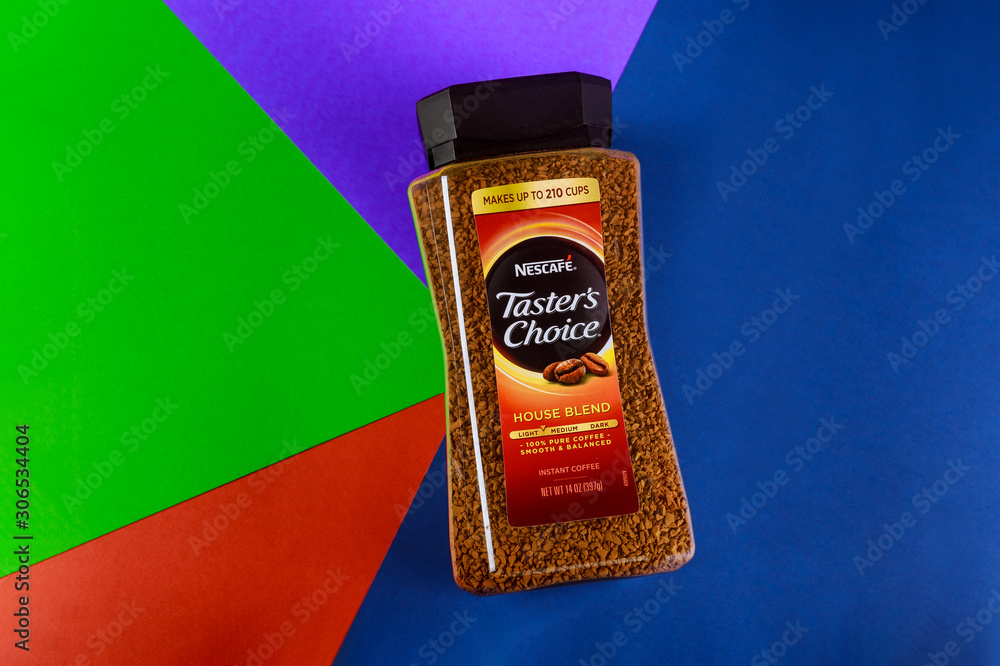 Nescafe is a brand of instant powdered coffee made by Nestle Stock Photo Adobe Stock