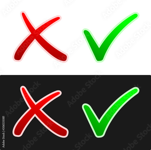X & V