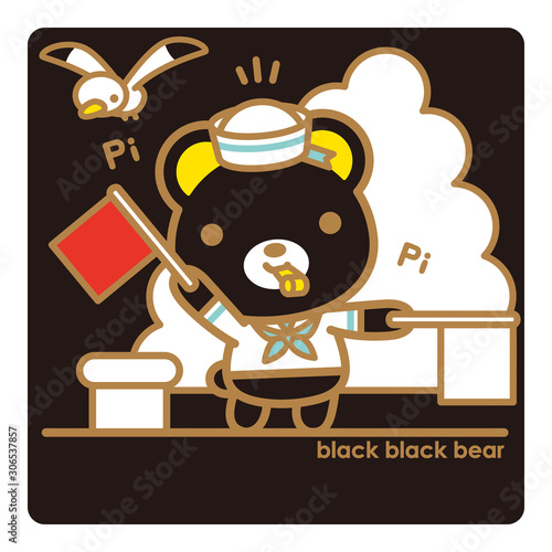 ブラックブラックべあ 水兵さん
