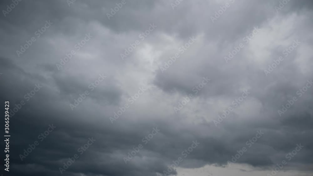 Time lapse of clouds on a cloudy and rainy autumn day Time lapse of clouds on a cloudy and rainy autumn day