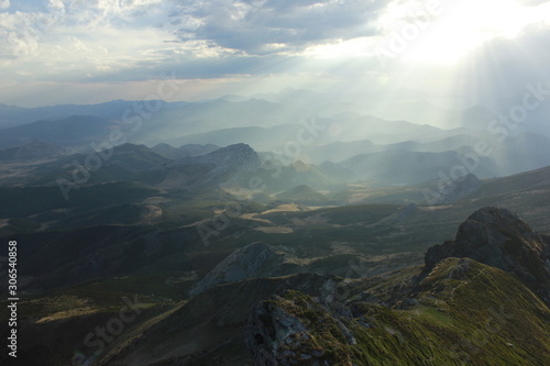 Panorámica de los Picos de Europa desde la estación de Alto Campoo © Israel
