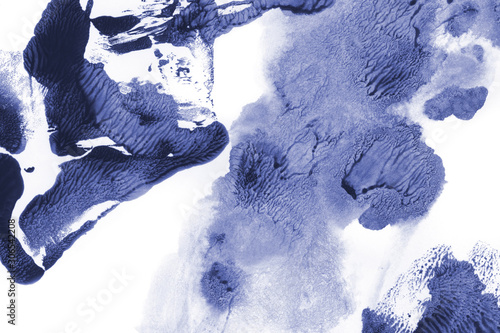 Abstract watercolor background. Handmade monotype texture.