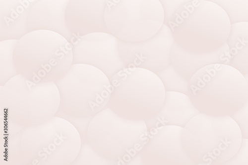 First light color of the year 2020. Big faded gradient circles background - illustration. Circle pattern wallpaper
