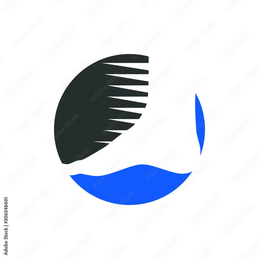 Fototapeta premium Foot and care icon logo template, Foot and ankle healthcare