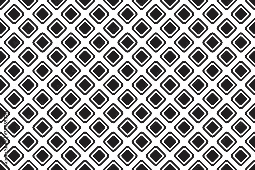 Abstract seamless geometric pattern of squares.
