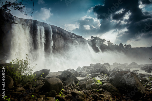 Athirappalli waterfall also called Kerala Niagara