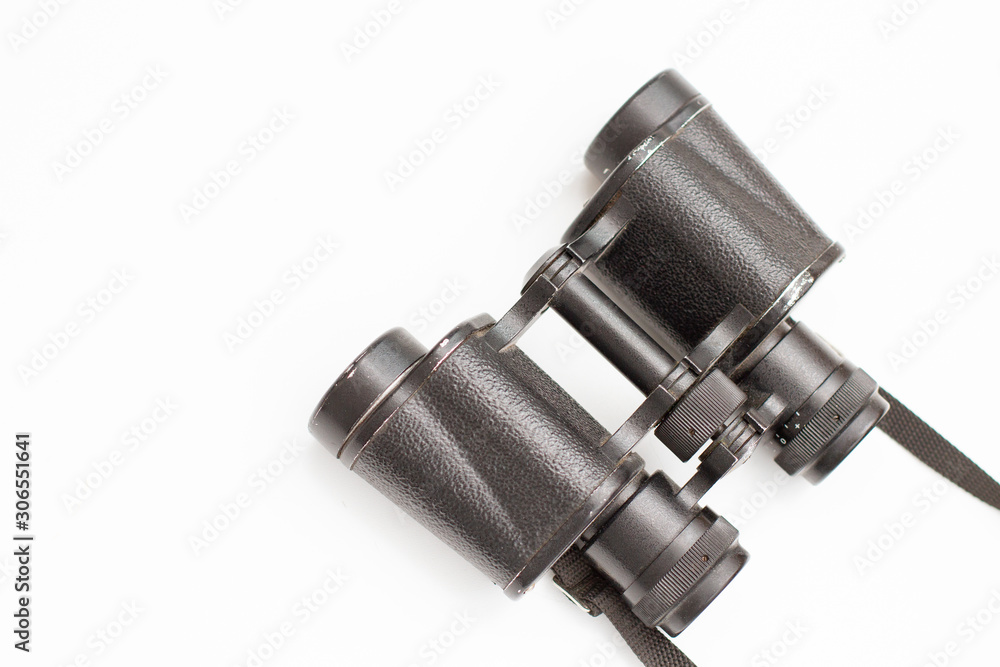 binoculars isolated on white background binoculars isolated on white background