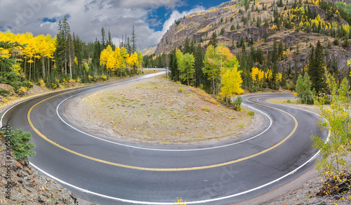 Colorado Route 55 through the San Juan Mountains