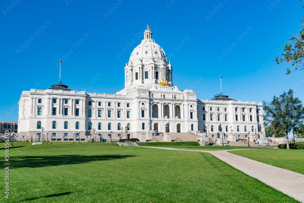 Minnesota State Capitol Building in St Paul
