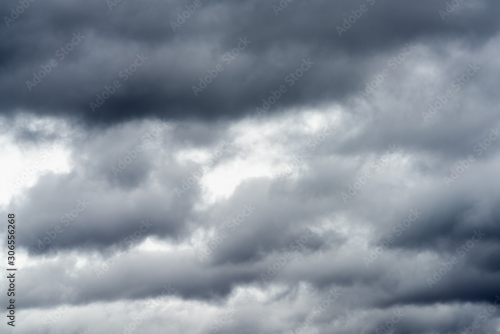 Fototapeta premium Dramatic stormy dark clouds