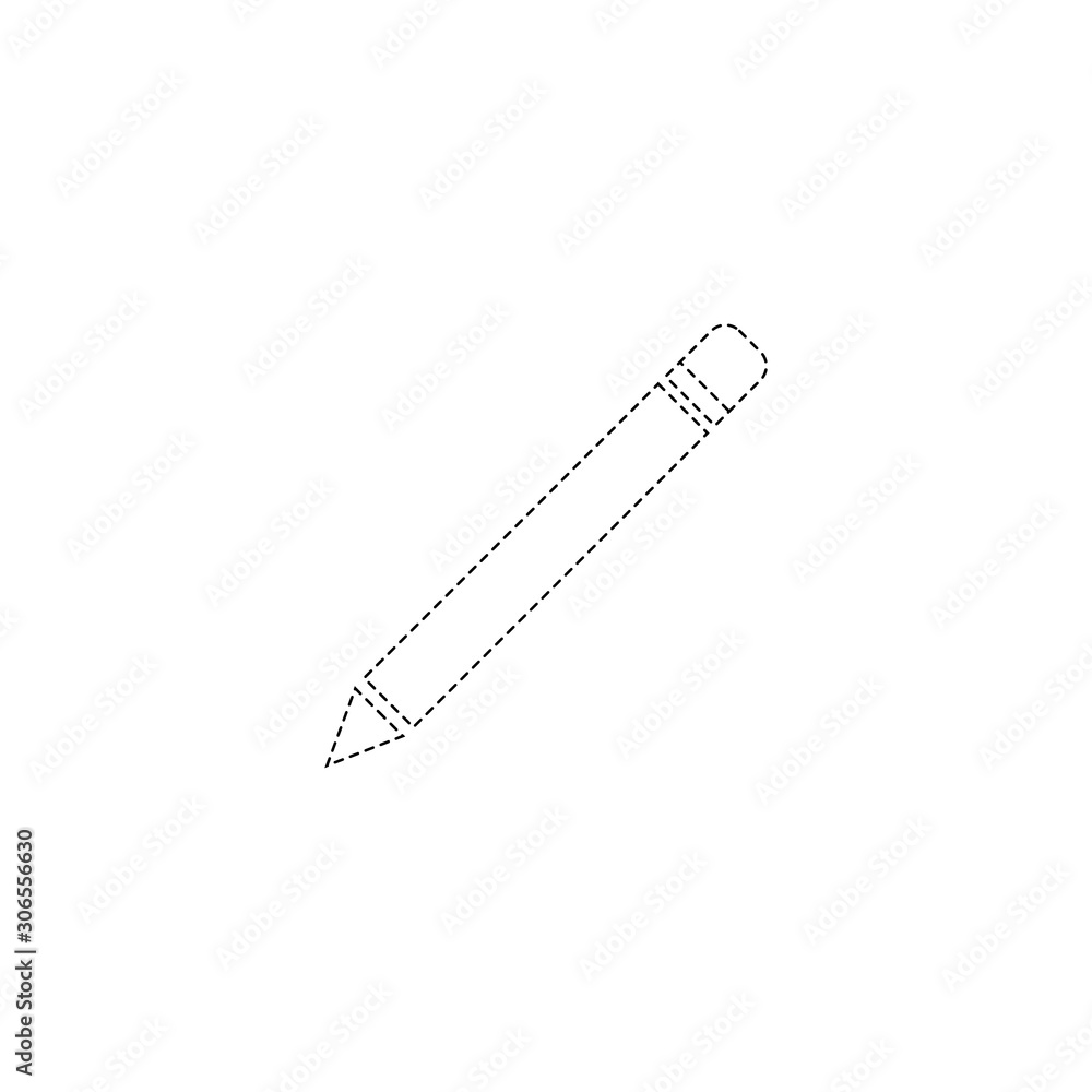 thin line icons for pencil,vector illustrations thin line icons for pencil,vector illustrations