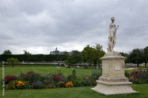 August 2011. Parks in Paris. France.